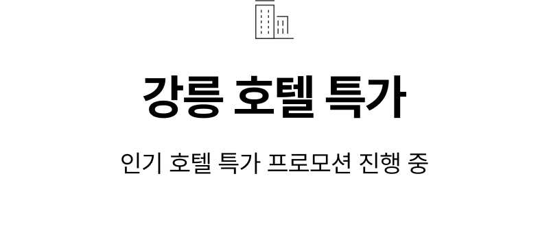 강릉 호텔 특가