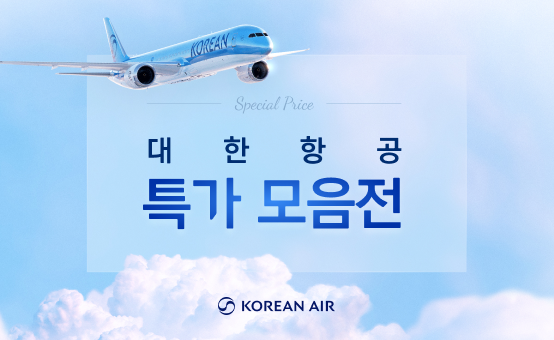 대한항공 노선별 특가 모음전